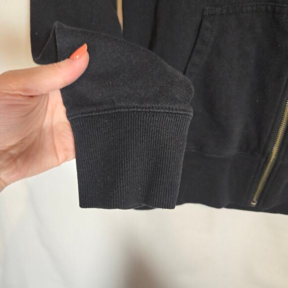 Y2K Vintage Roxy Zip Up Hoodie Embroidered Tassels Jacket Indie Boho Surf Medium - Picture 3 of 8